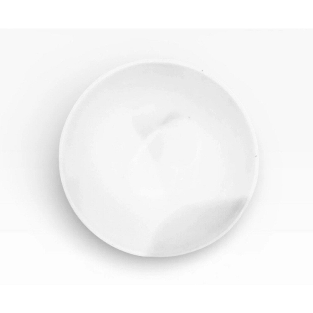 Vintage Indiana Colony Harvest Grape 6.5" Milk Glass White Pedestal Bowl - Picture 2 of 5